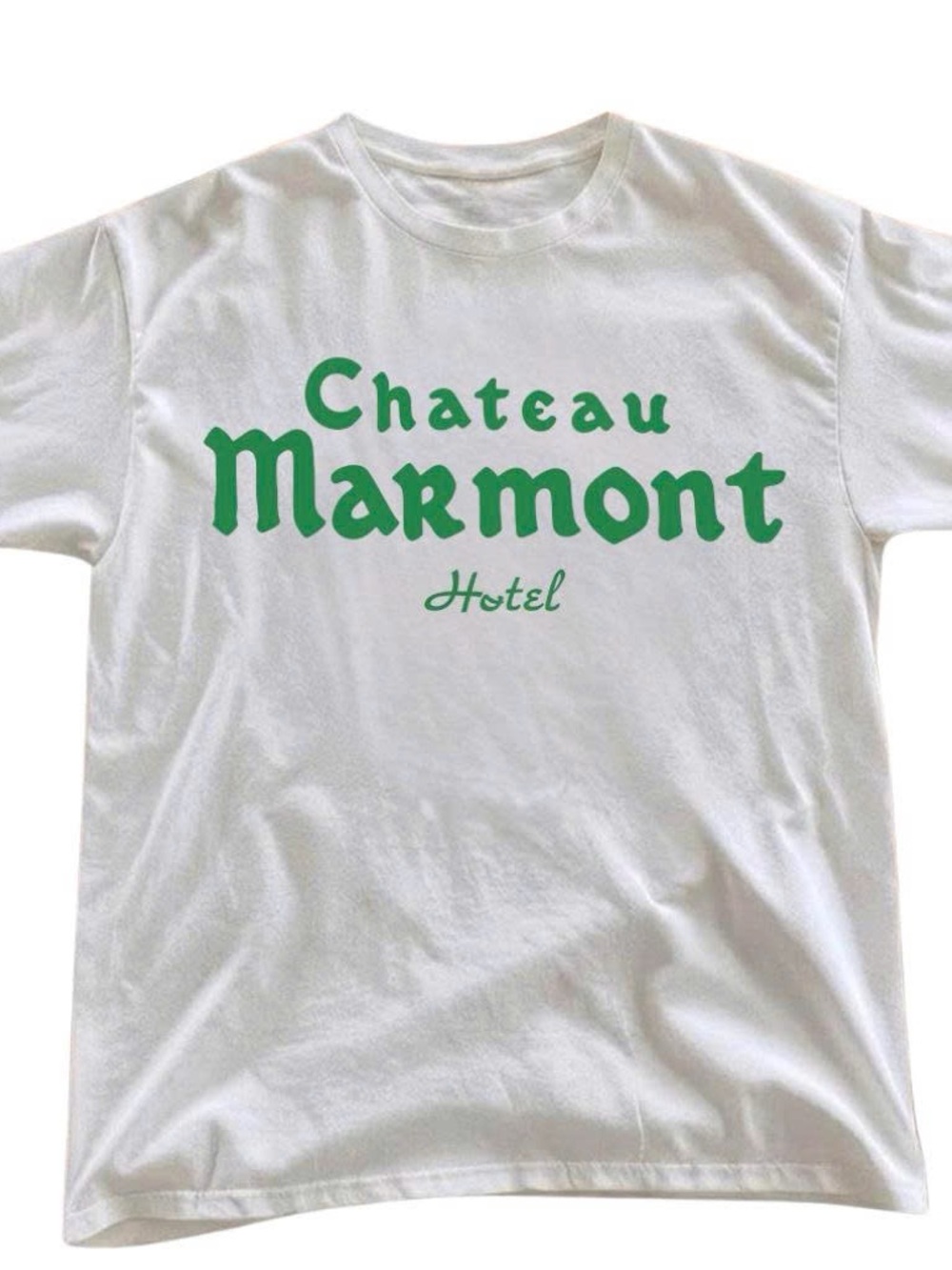 Gildan Chateau Marmont White Graphic Tee